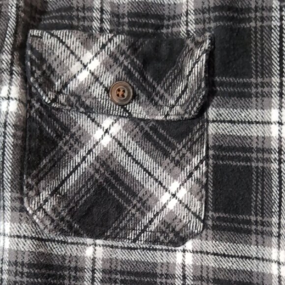 Jachs New York Black and White Plaid Button-Up Shirt - Picture 5 of 5